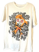 Never Broke Again Men&#39;s T-shirt Large White Monkey Grunge Streetwear Monkey - £4.39 GBP