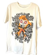 Never Broke Again Men&#39;s T-shirt Large White Monkey Grunge Streetwear Monkey - £4.39 GBP