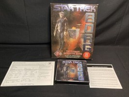 Star Trek Borg PC Big Box Excellent Condition 3 Disc Set Interactive Film  - $38.69