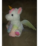 Barbie Mattel Just Play Unicorn Plush 16&quot; No Sound Doesnt Work Iridescen... - $18.80