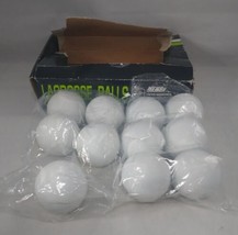 Champion Sports Official Lacrosse Ball Color White, 11 New Open Box  - $24.14