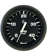 Faria Euro Black 4&quot; Tachometer - 4000 RPM (Diesel) (Mechanical Takeoff) ... - £73.19 GBP
