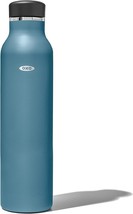 OXO Strive 24oz Insulated Water Bottle with Standard Lid - Aquamarine - £14.32 GBP
