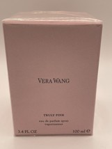 Vera Wang Truly Pink 3.4oz/100ml For Women Eau De Parfum Spray - New In Box - £109.97 GBP