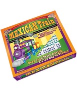 Mexican Train Double 12  Domino Dominoes Color DOTS HUB Jumbo Choo Choo ... - $41.57