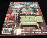 Country Sampler Magazine November 2022 Warm &amp; Cozy 4 Homes w/Christmas C... - £8.01 GBP