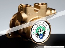 Rotoflow Compact vane pump Fluid-o-Tech PO201FV 3/8&quot; Rotary vane pump brass - £693.07 GBP