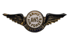 Original US Army Air Force Observer Wings  Metal Pin WWII - £27.32 GBP