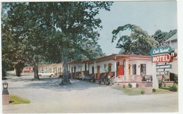 Vintage Postcard Oak Hurst Motel Rome Georgia 1960&#39;s Mid Century Unused - £5.51 GBP