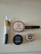 Bare Minerals Makeup Bundle 5pc Fairly Medium Foundation Blush Brush NEW $136 - $65.44