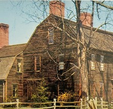 1970s Postcard Historic Ashley House Deerfield Massachusetts Vintage CHXE - $19.99