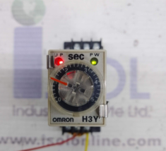 Omron H3Y-4 Analogue Timer with 2451YF Socket Base Japan - £49.25 GBP