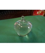  Magnificent KINGS LYNN Crystal APPLE Paperweight...........SALE - £15.80 GBP