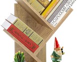 R Ruisheng Wood Tree Bookshelf, 3 Shelves Display Bookcase For, And Livi... - $39.97