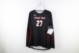 New Under Armour Womens M Sample Texas Tech University Volleyball Jersey Shirt - £39.18 GBP