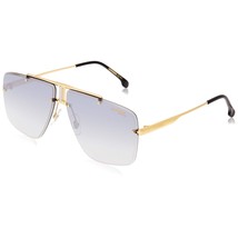 Carrera 1016/S Sunglasses CA1016S-0RHL-IC-6411 - Gold/Black Frame, Gray Mirror S - £100.71 GBP