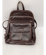 Rosetti Backpack Purse Brown Faux Leather Sling Or Regular Backpack Zip ... - £17.29 GBP