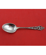 Dobbel Rokokko by Brodrene Lohne Norwegian Sterling Silver Teaspoon 5 3/4&quot; - $1,707.85 MXN
