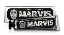 Marvis Amarelli Licorice Toothpaste 85ml/4.5oz Free Shipping - £13.15 GBP