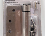 National Hardware N350-868 Spring Door Gate Hinge 4&quot; Satin Nickel 1/4 Ra... - $12.00