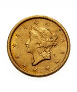 1853 G $1 Liberty Gold One Dollar About Out of Circulation In Condition-... - $12,329.19 MXN