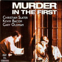 Murder In The First Christian Slater Kevin Bacon Gary Oldman R2 Dvd - £8.53 GBP