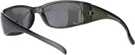 Women&#39;s Black Rhinestone Anti Glare Polarized Rectangular Sunglasses - $13.86