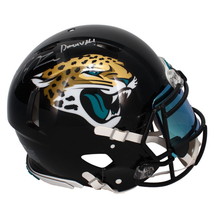 Trevor Lawrence Autographed &quot;Duuuval&quot; Jaguars Authentic Helmet w/ Visor Fanatics - £820.27 GBP