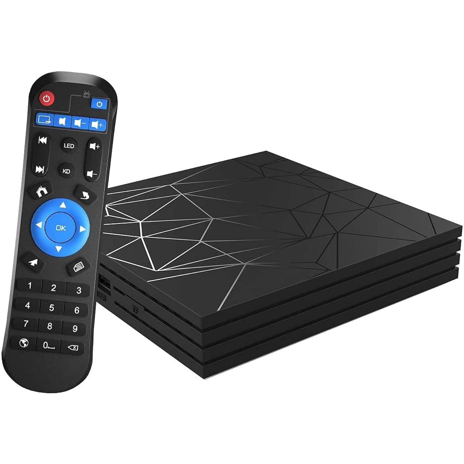 2022 Android 9.0 Tv Box Tv Box T95 Max Chip H6 Quad-Core Cortex-A53 2Gb Ram 16Gb