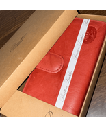 Bostanten Red Leather Wallet - $41.29 CAD