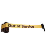 Tensabarrier Yellow &amp; Black Belt Out of Service Barrier - £31.32 GBP