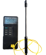 FLUKE 52 K/J Thermometer With Alnor 6301 Type K Long Temperature Detector - $4,704.19 MXN