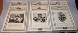 Original Six Ford Service Bulletins 1934 Mechanical Instruction for Ford - £15.11 GBP