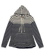 Lauren Ralph Lauren Active Top Womens Large Blue Hoodie Striped Pullover... - $25.71 CAD