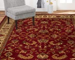 Oriental Red/Ivory Home Dynamix Royalty Elati Traditional Area Rug 7&#39;8&quot; ... - $115.97