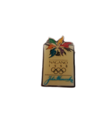 1998 John Hancock Olympic White Nagano Pin - £4.89 GBP