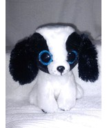 Ty Beanie Boos Sissy the Black &amp; White Spaniel Puppy Dog  6&quot; NWT - $161.67 MXN