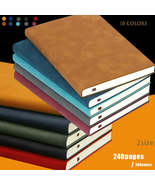 A5 A6 Sheepin Notebook Leather Office Journal Diary notepad Stationery S... - €16,95 EUR