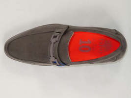 Men's TAYNO Shoes Soft Micro Suede Slip-on Loafer THE CAPRIO S Gray image 7