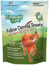 Emerald Pet Feline Dental Treats Catnip Flavor - Grain-Free Oral Health ... - £6.17 GBP+