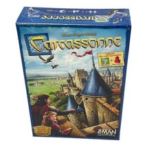 Carcassonne with Expansions The River &amp; The Abbot  Z-Man Sealed New Game - £35.28 GBP