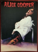 ALICE COOPER - 1979 TOUR BOOK CONCERT PROGRAM &amp; TICKET STUB VG+ WITH PUN... - $51.00