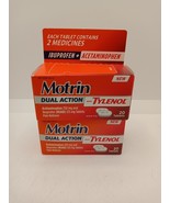 *READ* 2X Motrin Dual Action w/Tylenol Pain Reliever 20ct - £9.70 GBP