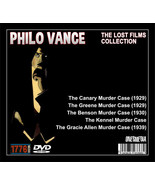 THE PHILO VANCE LOST FILMS COLLECTION - 5 DVD-R - 5 MOVIES &amp; TV PILOT - £26.55 GBP