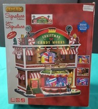 Lemax Christmas &quot;Candy Works&quot; Michaels Signature Christmas Village SKU 6... - £193.82 GBP
