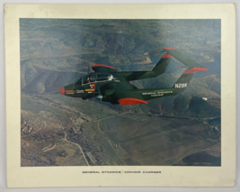 Rare Photo of Corvair Model 48 Charger General Dynamics Prototype Arial ... - $29.69