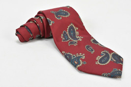 Christian Dior Paisley Silk Tie Made in USA Woven in Italy Geometric - £19.57 GBP
