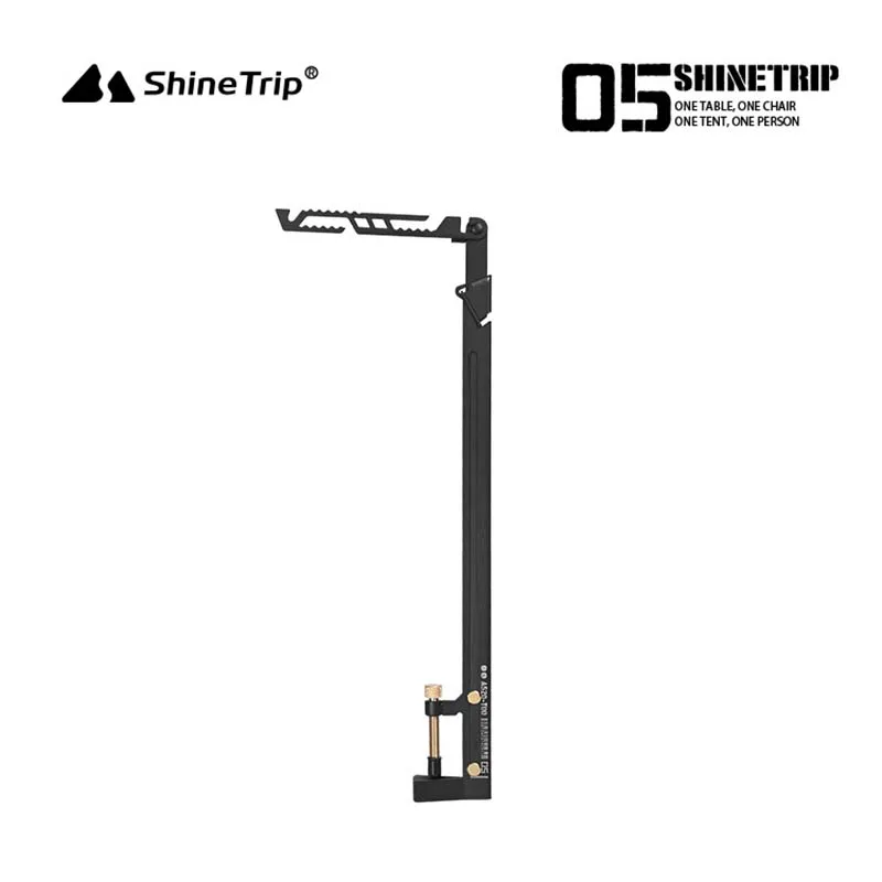 ShineTrip Outdoor Portable Camping Stainless Steel Light Stand Retractable - £36.90 GBP