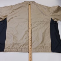Dockers RN#39441 Jacket Men's Size XL Brown & Black Full Zip Logo Gorpcore Golf image 10