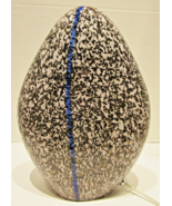 Vintage Italian Murano Glass Barovier and Toso Efeso Granite Egg Table L... - $1,373.32 CAD